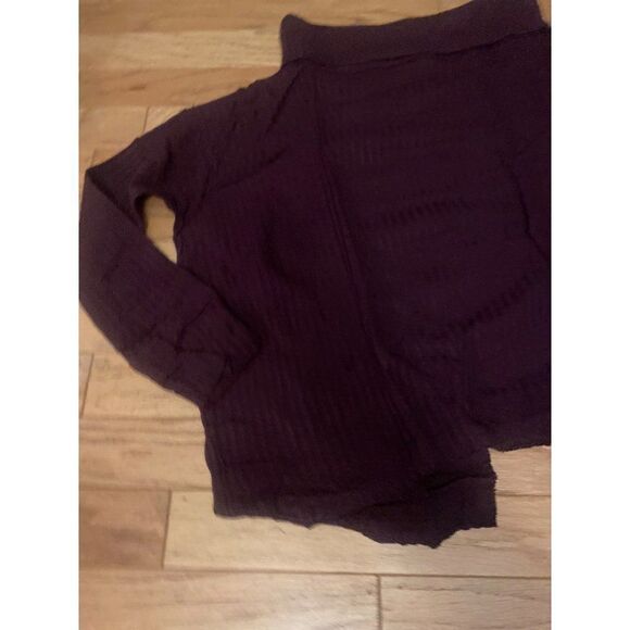 NWT Free People, Juicy Long Sleeve, date night, open back long sleeve sweater Lg - Picture 3 of 11